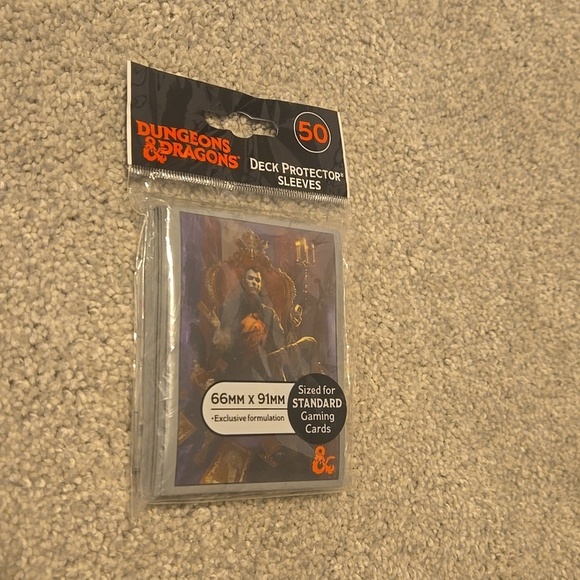 Dungeons & Dragons Other - Dungeons & Dragons Deck Protector Sleeves 50pk